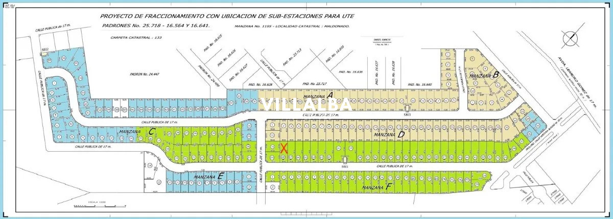 Terreno ID.4700 - 630 metros Altos de Burnet
