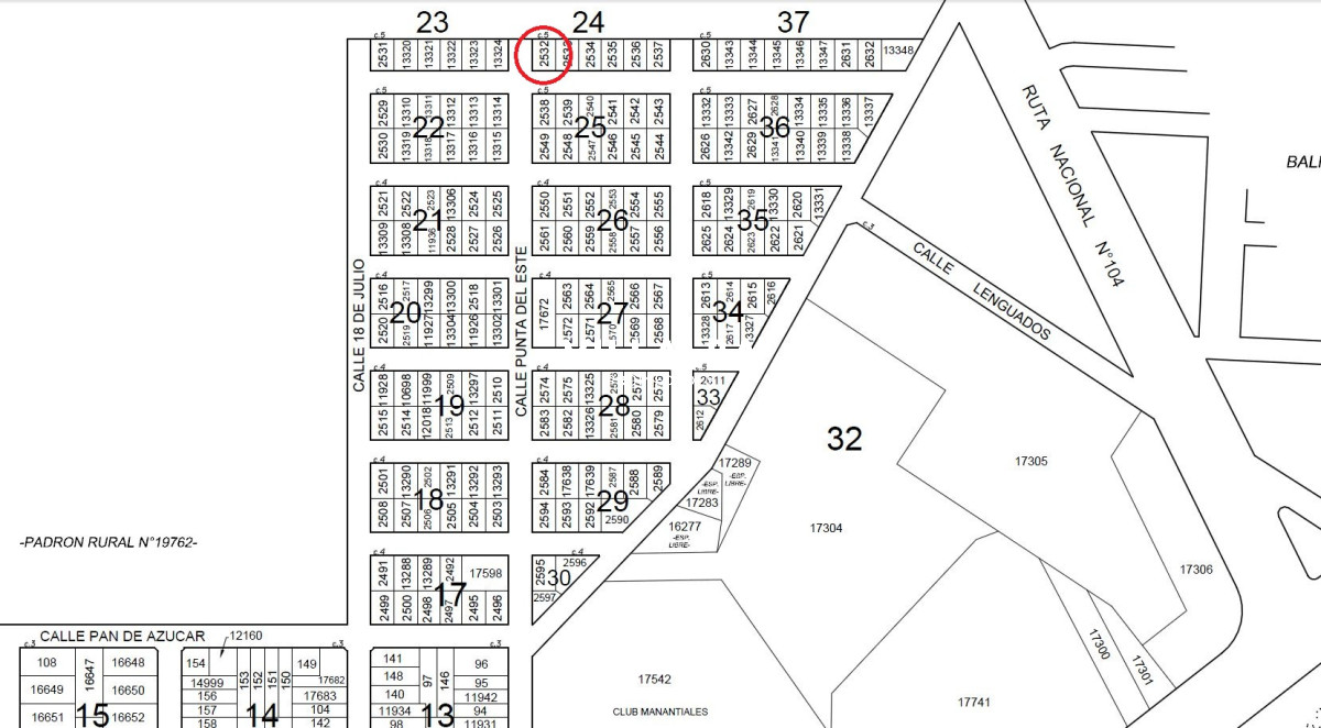 Terreno ID.4548 - Terreno en Manantiales, 