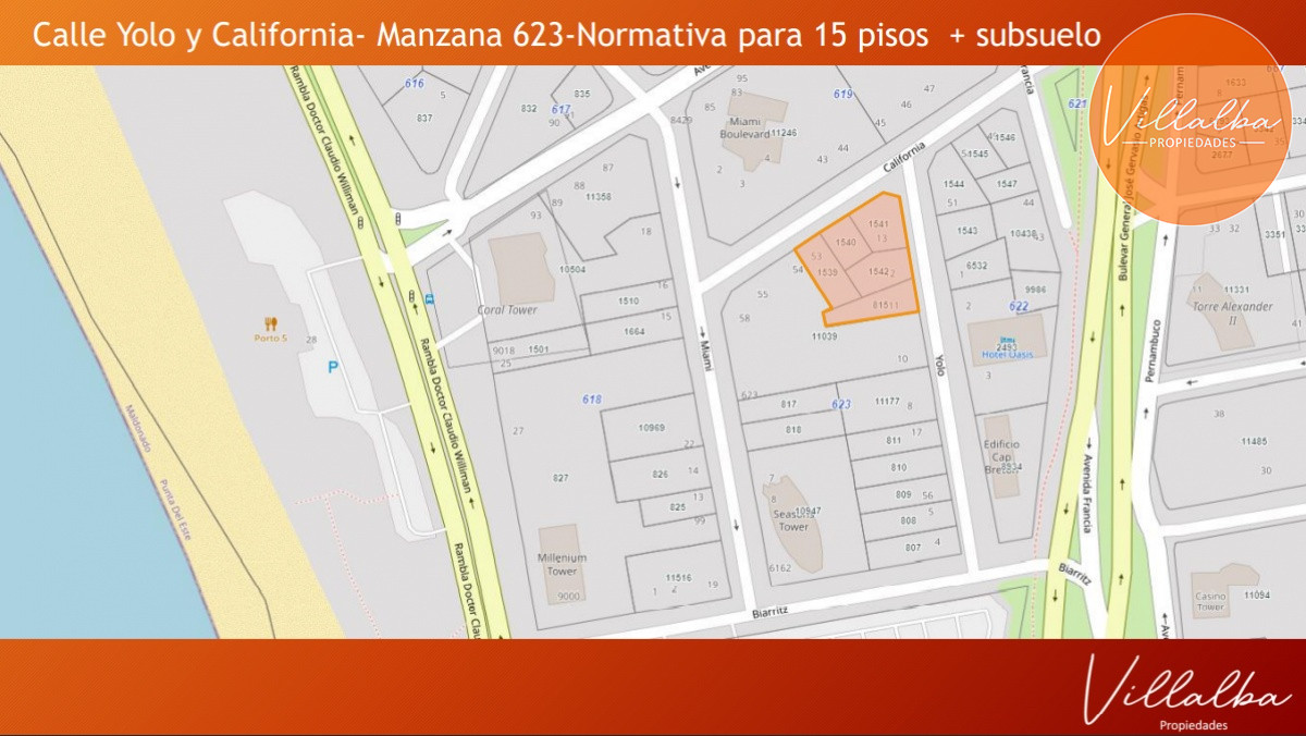 Terreno ID.1090 - Terreno para construcción de Proyecto (15 pisos*subsuelo gg y amenities)
