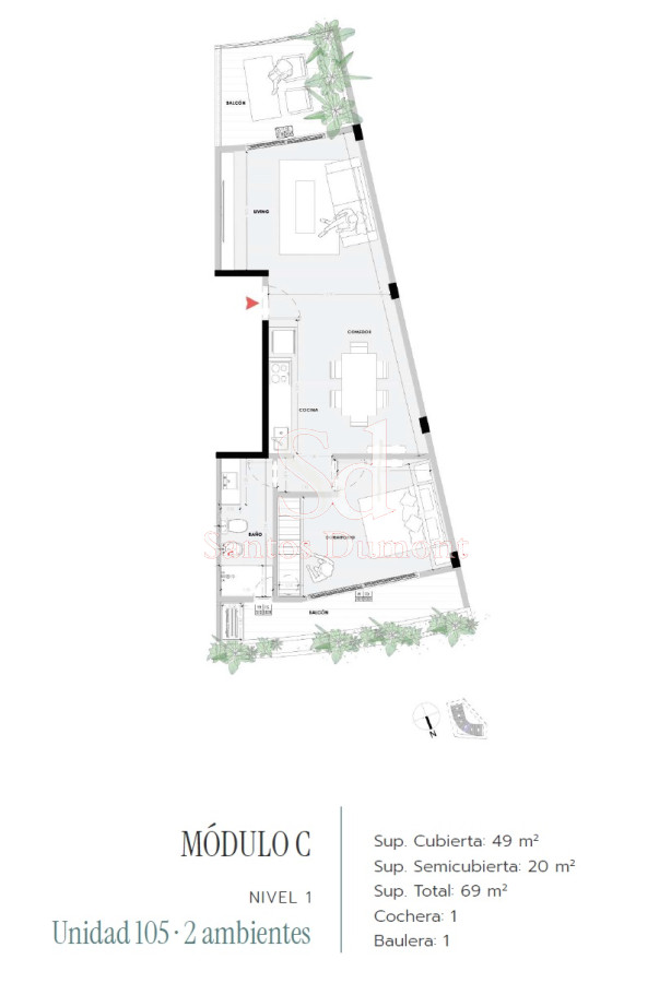 Apartamento ID.25101 - DESARROLLO - EXCELENTE UBICACION, LA BARRA