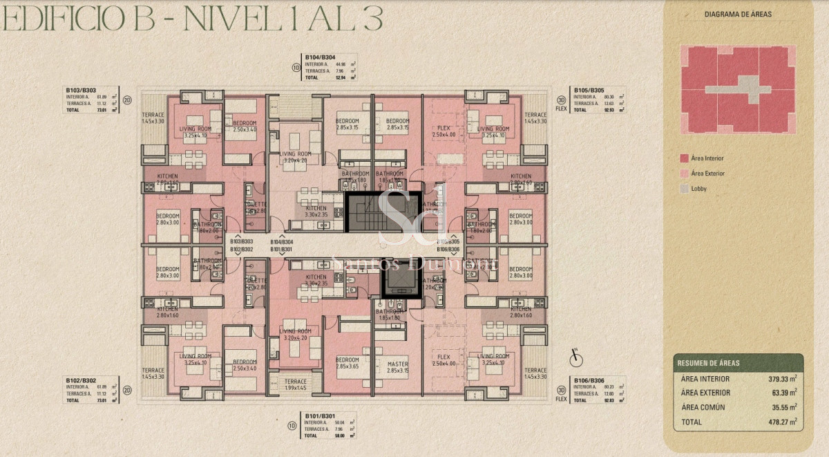 Apartamento ID.24885 - PROYECTO LA GUADALUPE - LA BARRA