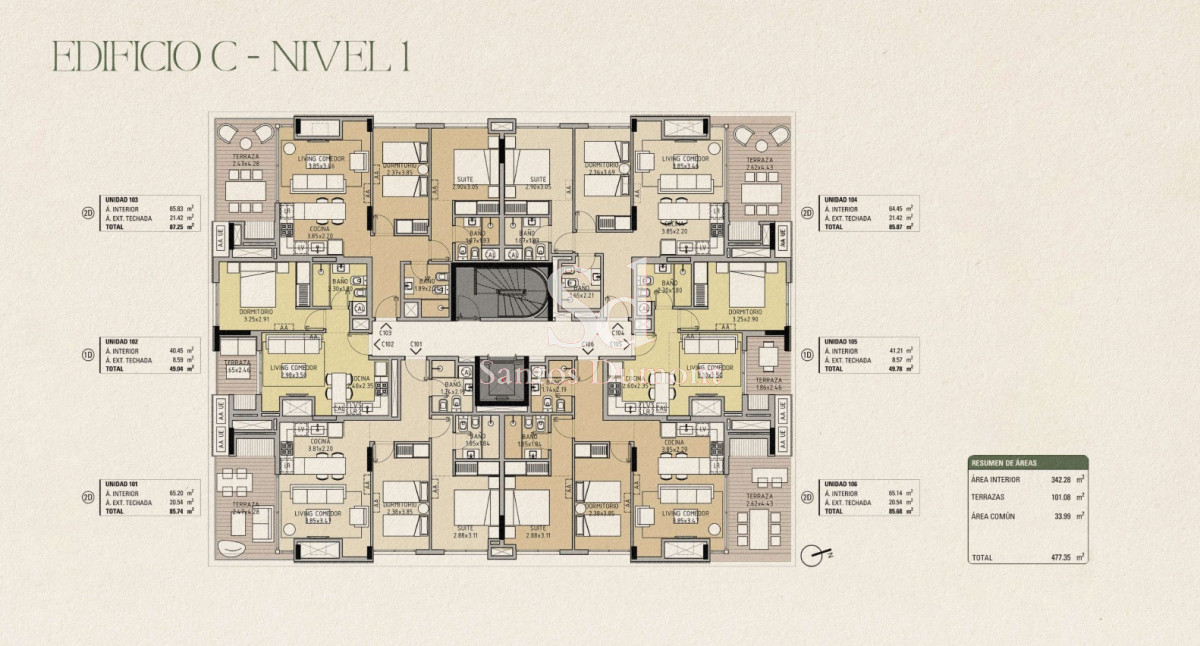 Apartamento ID.24885 - PROYECTO LA GUADALUPE - LA BARRA