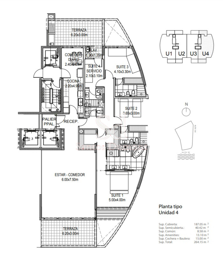 Apartamento ID.25239 - Apartamento en Manantiales, Ruta 104