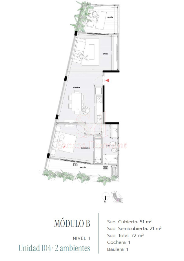 Apartamento ID.25101 - DESARROLLO - EXCELENTE UBICACION, LA BARRA
