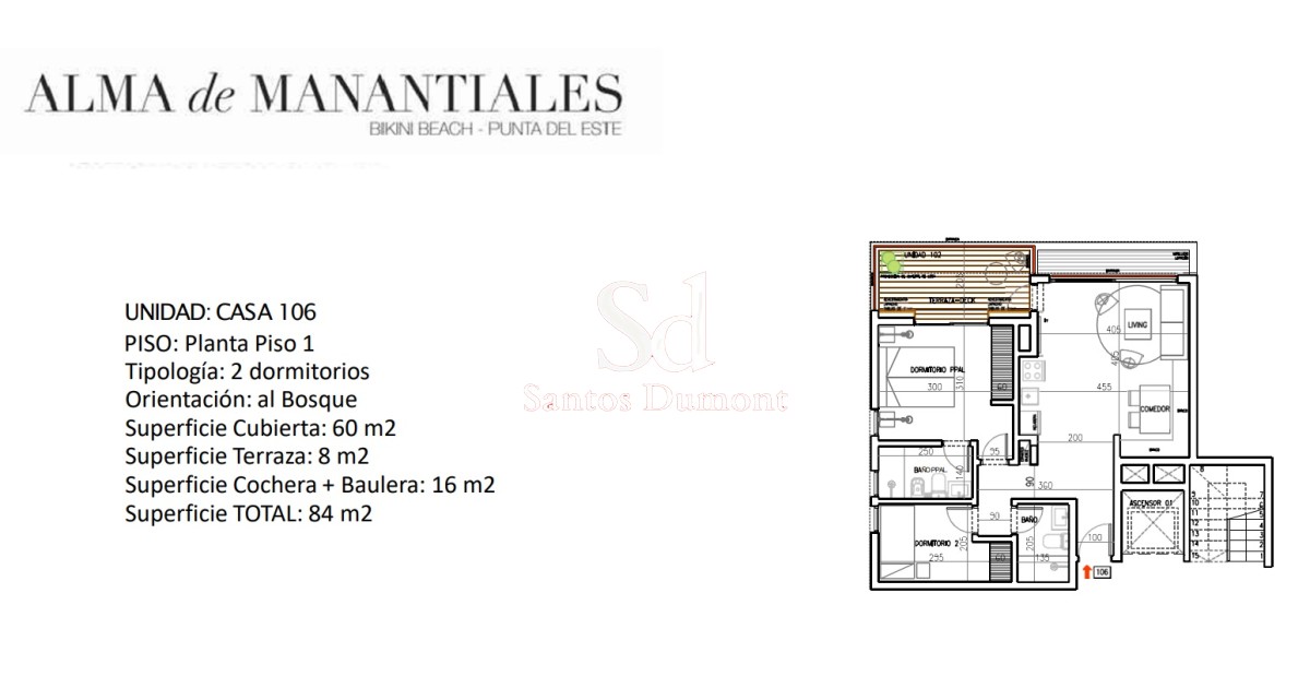 Apartamento ID.24028 - Apartamento en Manantiales, Manantiales