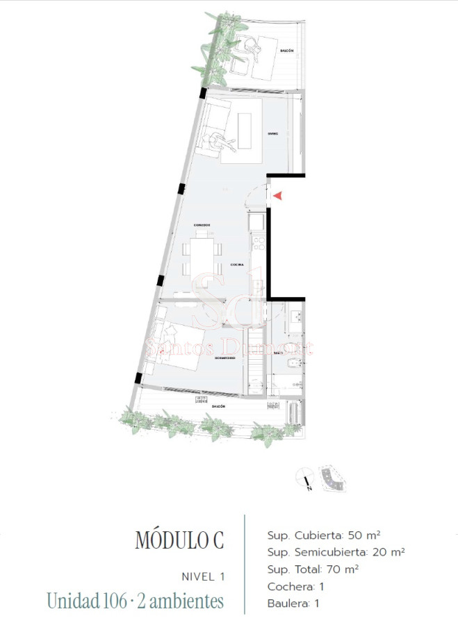 Apartamento ID.25101 - DESARROLLO - EXCELENTE UBICACION, LA BARRA