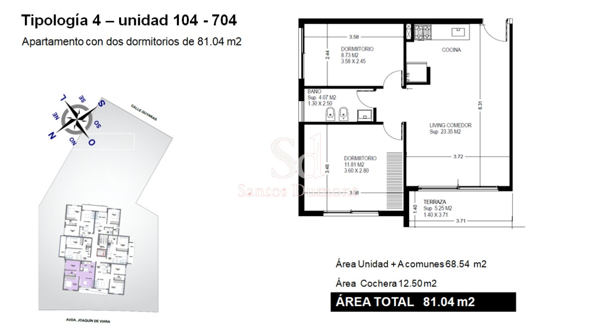 Apartamento ID.23636 - PROYECTO 