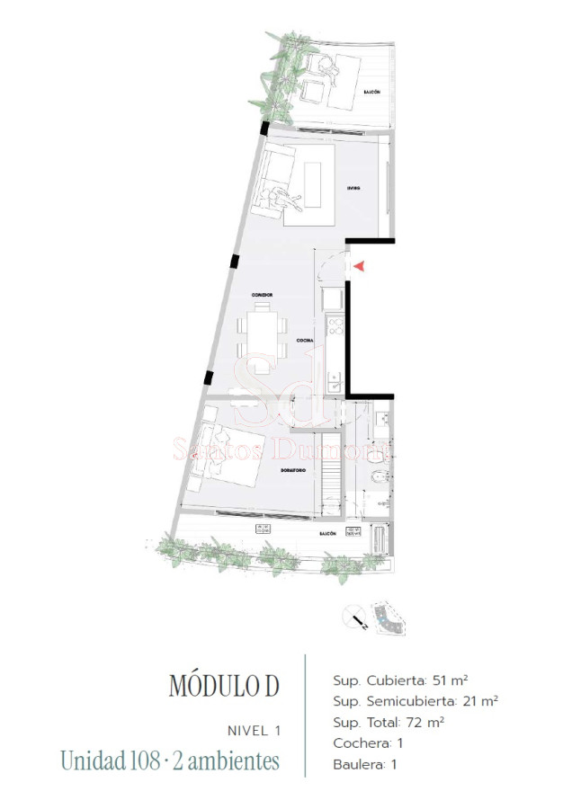 Apartamento ID.25101 - DESARROLLO - EXCELENTE UBICACION, LA BARRA
