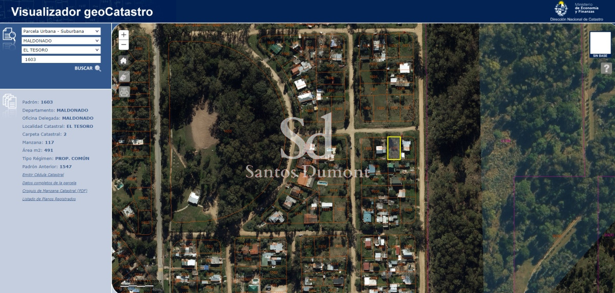 Terreno ID.24989 - VENTA - EL TESORO