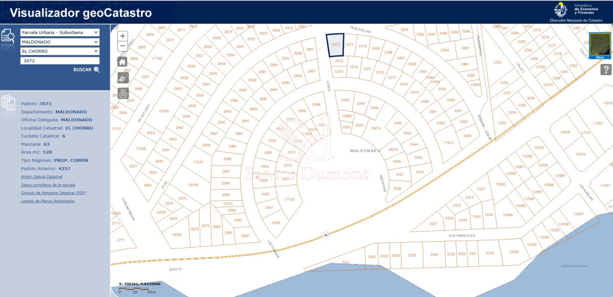 Terreno ID.12863 - LOTE EN VENTA - EL CHORRO, MANANTIALES