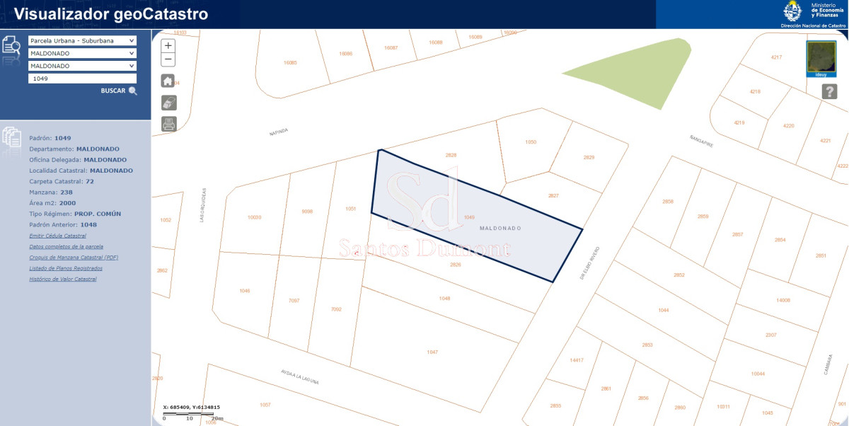 Terreno ID.12979 - Excelente terreno en Pinares, 2000 mts2