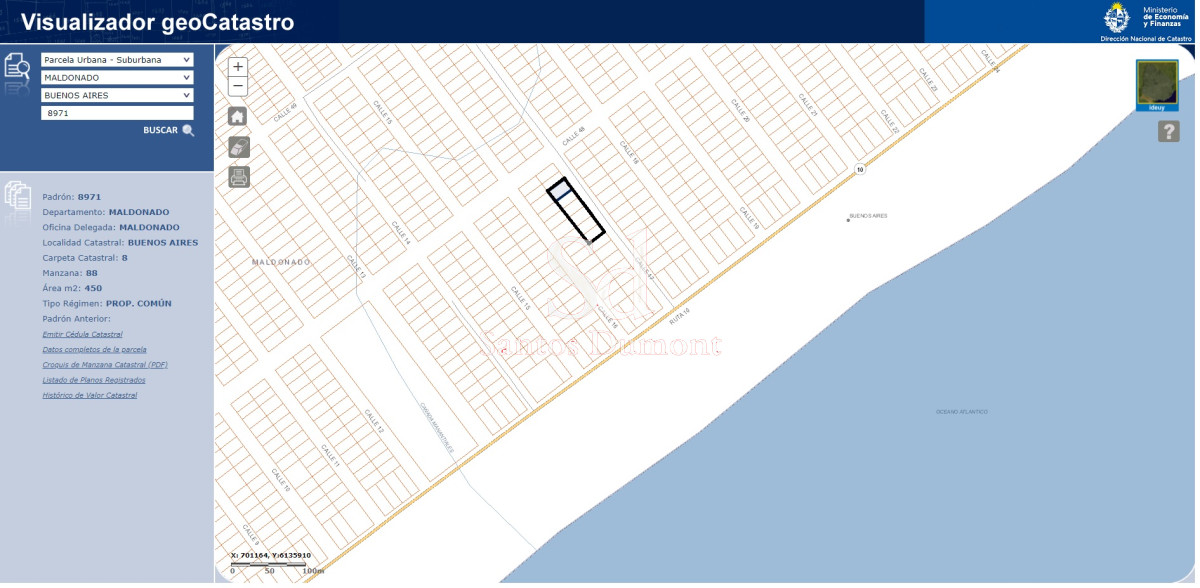 Terreno ID.13142 - 6 lotes sobre calle 17 en Balneario Bs As