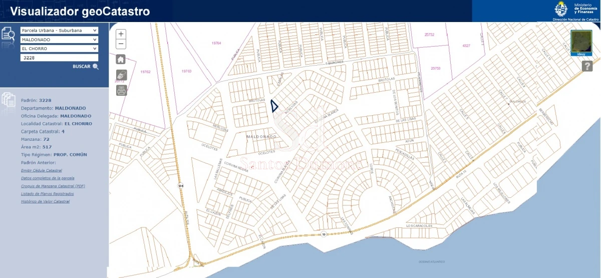 Terreno ID.23607 - VENTA - EL CHORRO, MANANTIALES