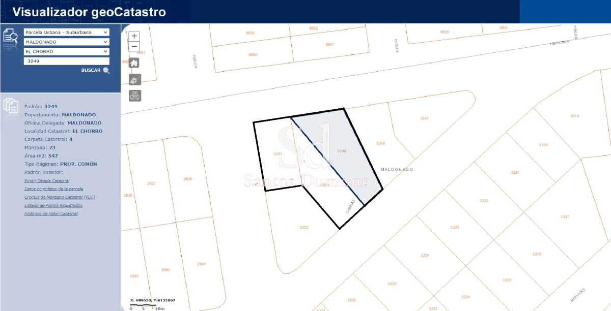 Terreno ID.23610 - VENTA, EL CHORRO, MANANTIALES