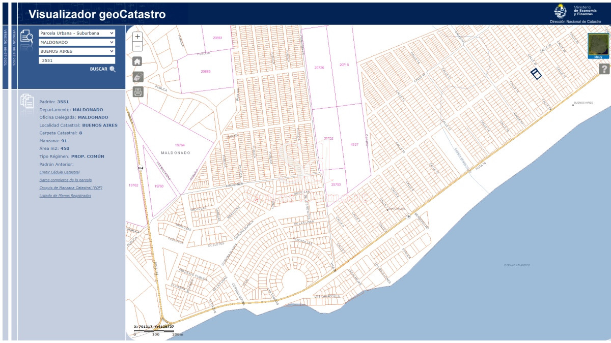 Terreno ID.24550 - VENTA - BALNEARIO BUENOS AIRES