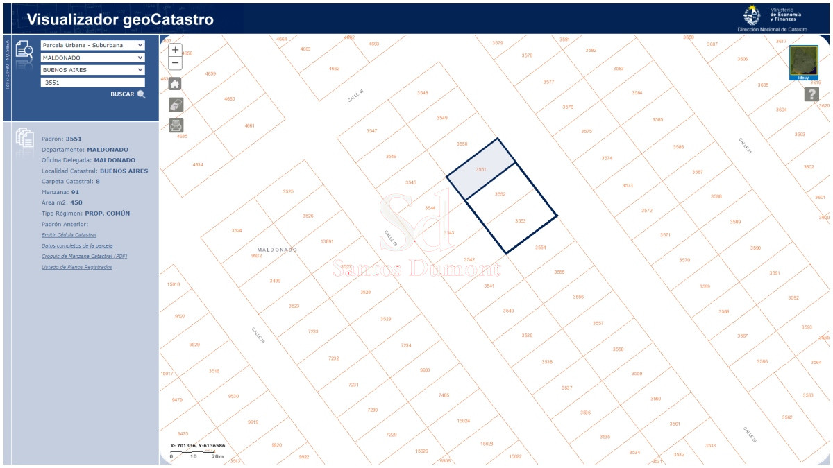 Terreno ID.24550 - VENTA - BALNEARIO BUENOS AIRES