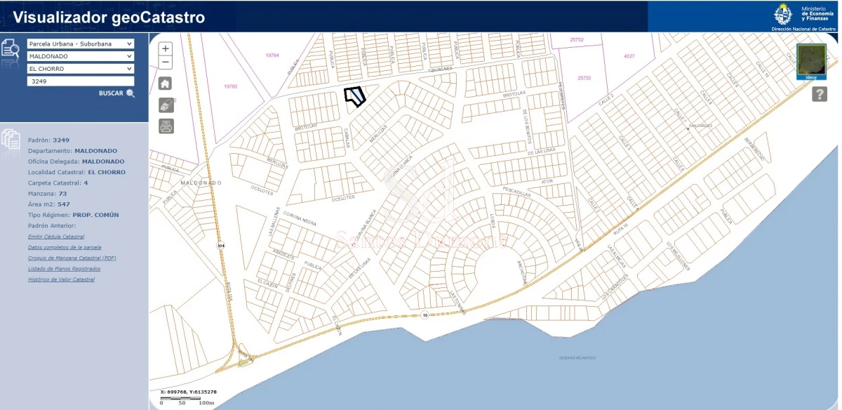 Terreno ID.23610 - VENTA, EL CHORRO, MANANTIALES