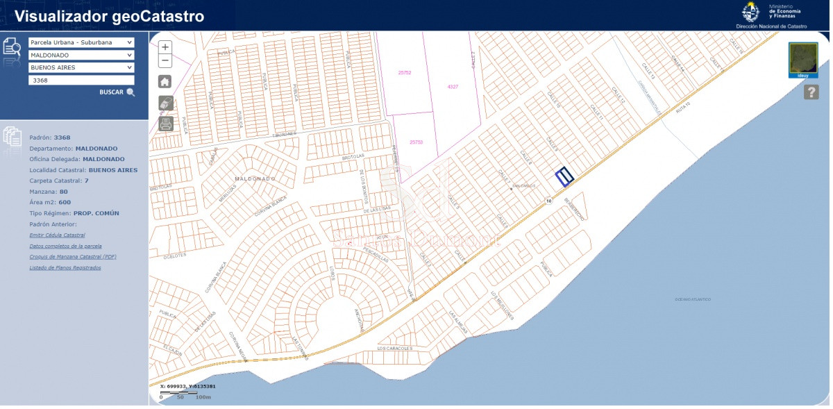 Terreno ID.12862 - PRIMERA LINEA - VENTA