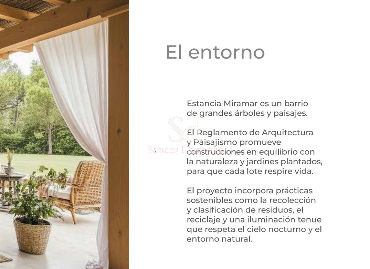 Terreno ID.25378 - ESTANCIA MIRAMAR - LOCALES COMERCIALES Y BARRIO PRIVADO