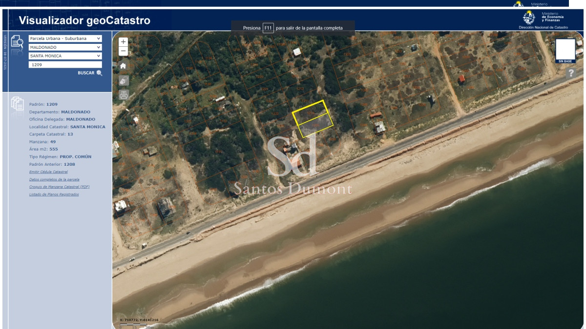 Terreno ID.24900 - VENTA - EXCELENTE UBICACION SANTA MONICA