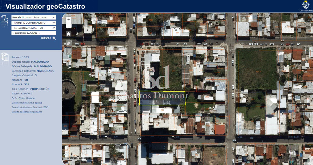 Terreno ID.25748 - LOTE EN VENTA - CENTRO MALDONADO
