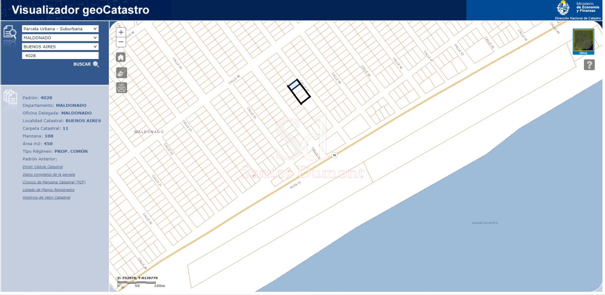 Terreno ID.13132 - Terreno en Manantiales, Balneario Buenos Aires