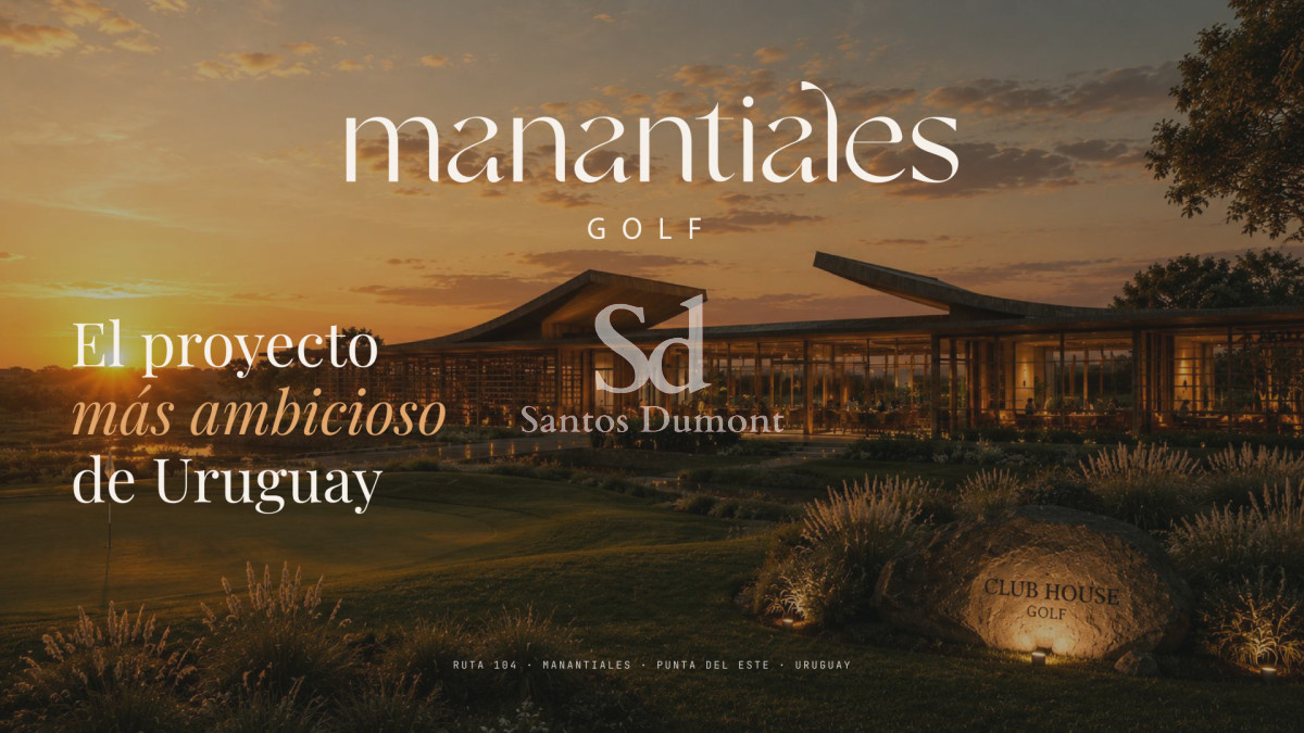 El proyecto de golf mÃ¡s ambicioso de Uruguay. Un desarrollo concebido para crear un nuevo estÃ¡ndar en golf, lifestyle y calidad de vida en la regiÃ³n. Un proyecto integral que combina una cancha championship de 27 hoyos, un entorno natural privilegiado y una comunidad exclusiva, pensada desde el primer dÃ­a para quienes forman parte del cÃ­rculo mÃ¡s cercano.

â¢ Cancha de golf championship de 27 hoyos.

Manantiales Golf se ubica en un entorno natural privilegiado que combina vistas abiertas, acceso a costa y una fuerte identidad local.
El proyecto propone un masterplan que prioriza experiencia residencial, instalaciones deportivas de primer nivel y espacios comunes orientados al bienestar y la socializaciÃ³n.

LOTES: Con mÃ¡s de 300 hectÃ¡reas de paisajes espectaculares, este desarrollo combina la tranquilidad del campo con la proximidad a los destinos mÃ¡s icÃ³nicos de la costa uruguaya, como Manantiales, JosÃ© Ignacio y Punta del Este. DiseÃ±ado para quienes buscan un estilo de vida Ãºnico, Manantiales ofrece lotes exclusivos dentro de un entorno que prioriza la privacidad, el confort y el contacto con la naturaleza.
300 has - 50% Ã¡reas residenciales - 50% de espacios verdes y comunes.

AMENITIES: 
- Club House & sede social: Centro de reuniÃ³n y vida comunitaria del barrio, diseÃ±ado para los mejores momentos en familia y entre amigos.
- Padel y Tenis:  Complejo deportivo de raquetas de primer nivel, con canchas profesionales en un entorno natural Ãºnico.
- Piscinas & Sports center: Ãrea acuÃ¡tica y gimnasio completamente equipado para un estilo de vida activo y saludable.
- Espacios verdes y senderos: CiclovÃ­as, caminos peatonales y parques naturales que conectan todo el barrio con el paisaje de Uruguay.

POLO DEPORTIVO:
El polo deportivo se articula como un Club, con programas complementarios a la cancha de Golf, como una cancha de practica y un putting green, y por una serie de canchas y programas orientados hacia el bienestar. Estos incluyen canchas de tenis, canchas de pÃ¡del, una cancha de fÃºtbol, una piscina con pool house y un centro deportivo que integra gimnasio, co-work, cafeterÃ­a y otros programas complementarios.

HOTEL Y CLUBHOUSE:
El hotel se integrarÃ­a al sistema de equipamientos del proyecto, vinculÃ¡ndose directamente al club house y consolidando un polo de servicios asociado al campo de golf. Su programa se organizarÃ­a en cottages independientes, con una piscina comÃºn asociada a un lounge y un spa. El sector del club house incorpora estacionamientos, patios para carritos de golf, pro shop y accesos a Ã¡reas de servicio. Este conjunto busca atraer tanto a jugadores como a visitantes, incentivando estadÃ­as prolongadas y fortaleciendo la actividad turÃ­stica y deportiva del proyecto.

Consulte con nuestros asesores por mas informaciÃ³n.
