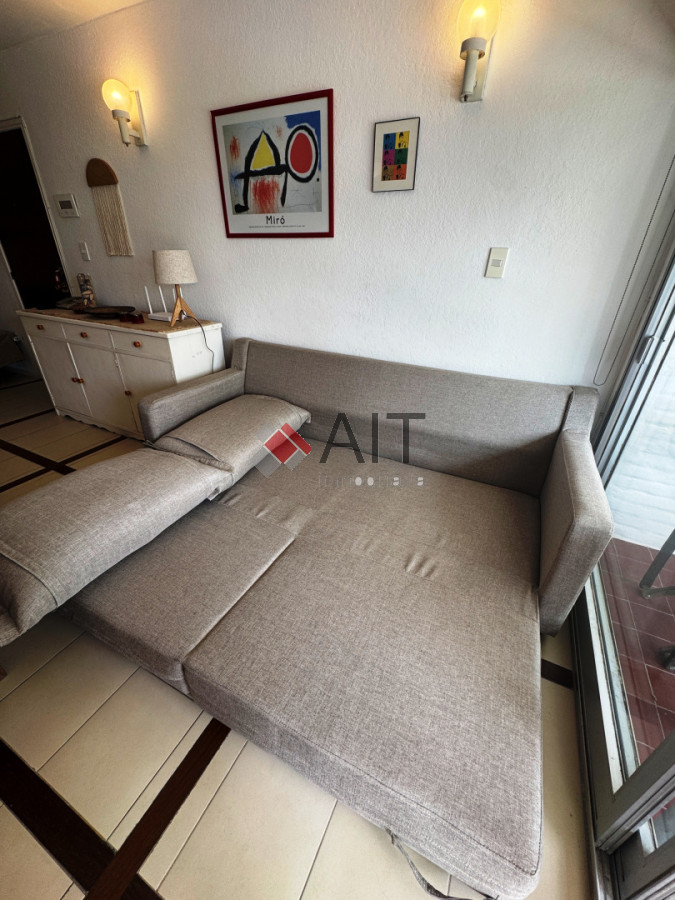 Apartamento ID.17286 - Peninsula muy lindo 1 dormitorio y medio. Terraza y parrillero PROPIO!