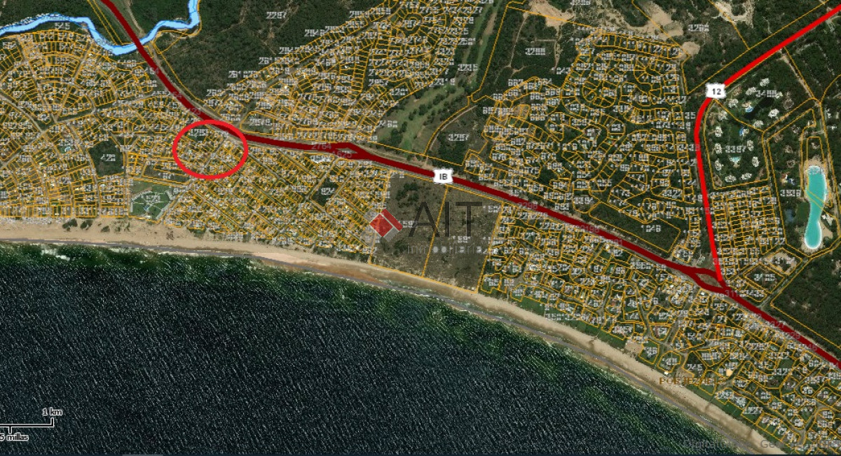 Terreno ID.6355 - Terreno Sobre ruta 10, de buen metraje, ideal para vivienda o comercial. Cerca Ancap Solanas