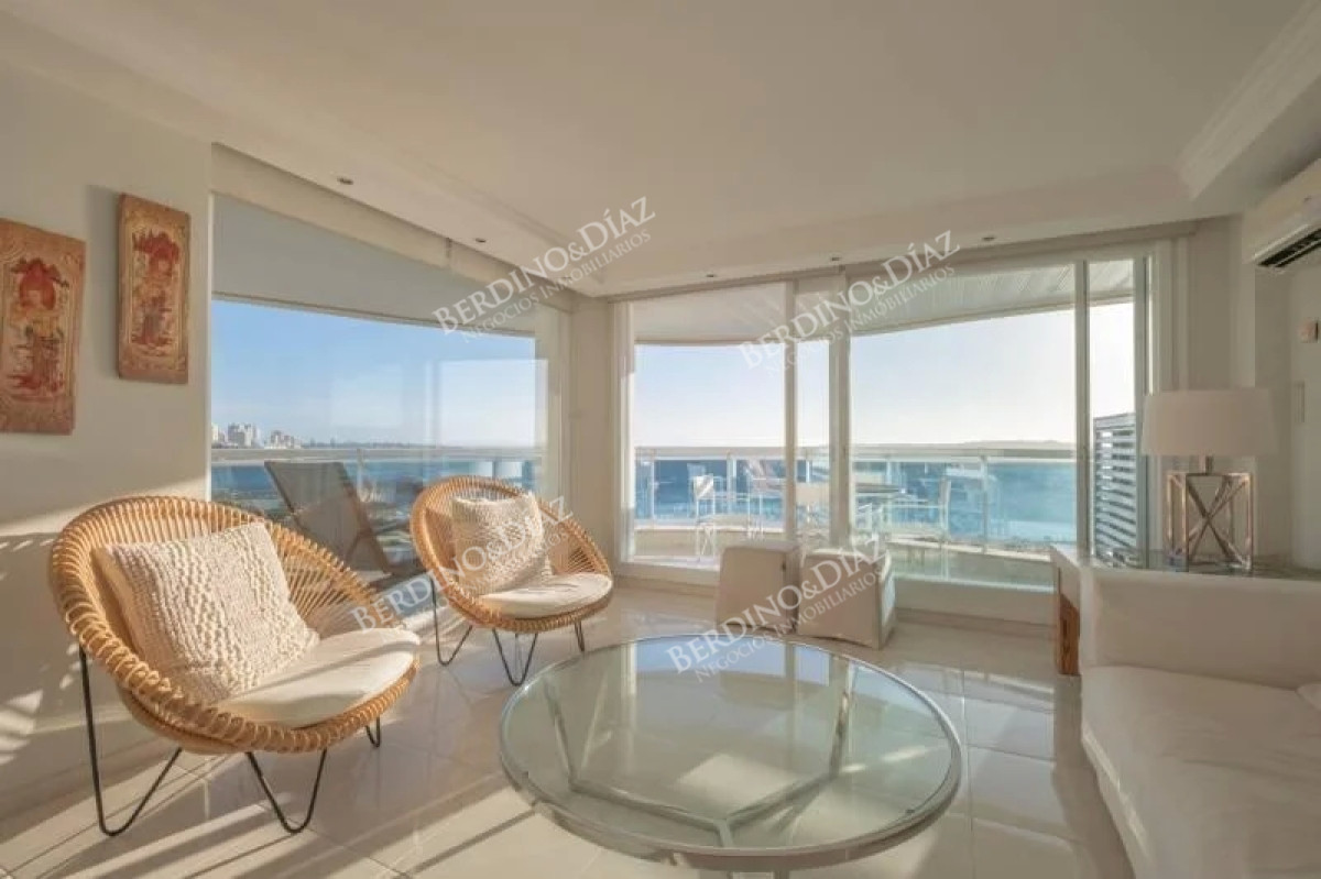Apartamento ID.2328 - Apartamento frente a playa Mansa 3 dormitorios en venta