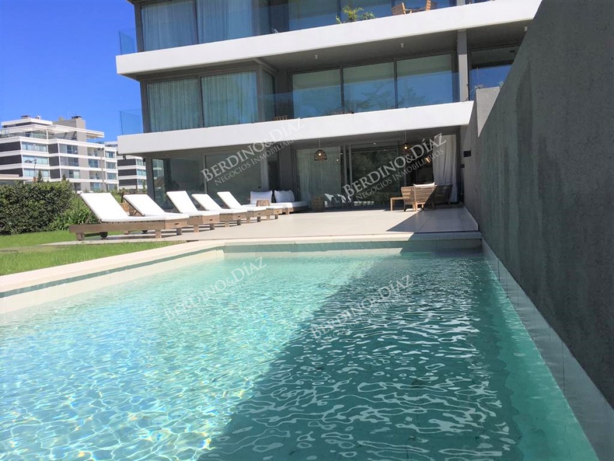 Apartamento ID.1208 -  Apartamento Espectacular en Tiburon Terrazas con piscina y patio propio