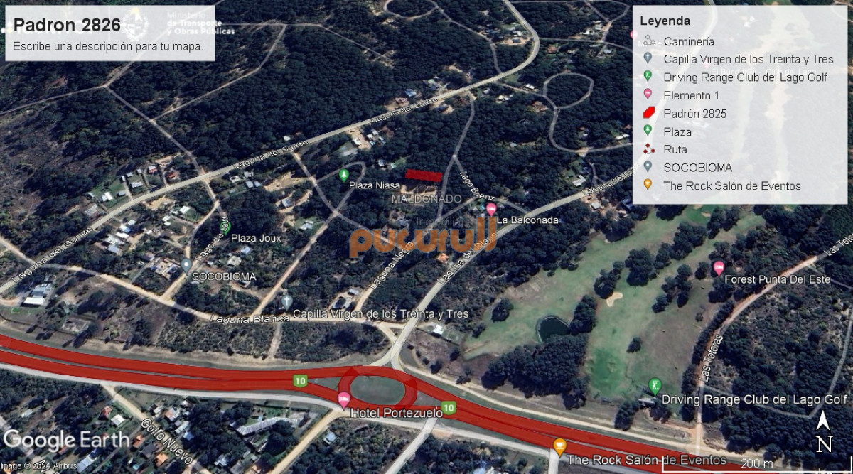 Terreno ID.1807 - Terreno en Punta Ballena, Club del Lago