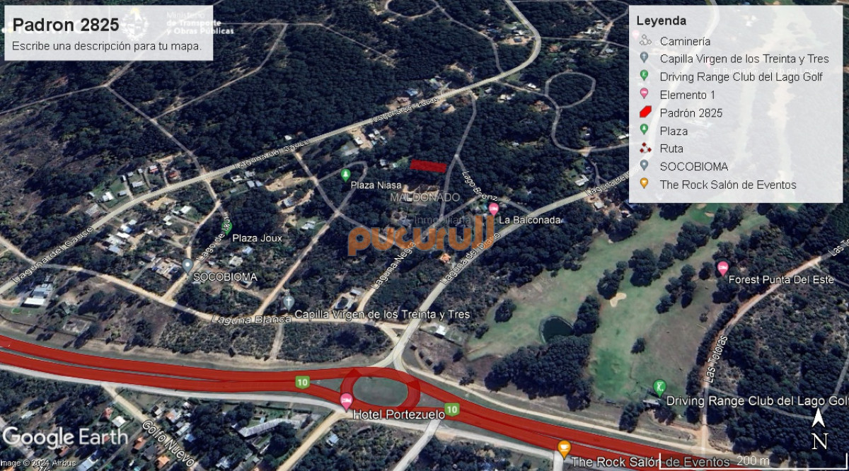 Terreno ID.1808 - Terreno en Punta Ballena, Club del Lago