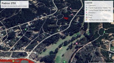 Terreno en Punta Ballena, Club del Lago