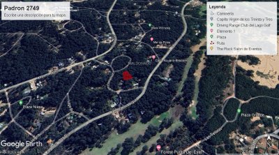 Terreno en Punta Ballena, Club del Lago