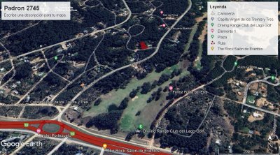 Terreno en Punta Ballena, Club del Lago