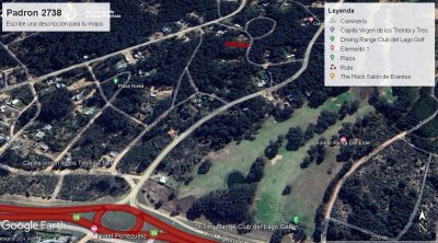 Terreno en Punta Ballena, Club del Lago