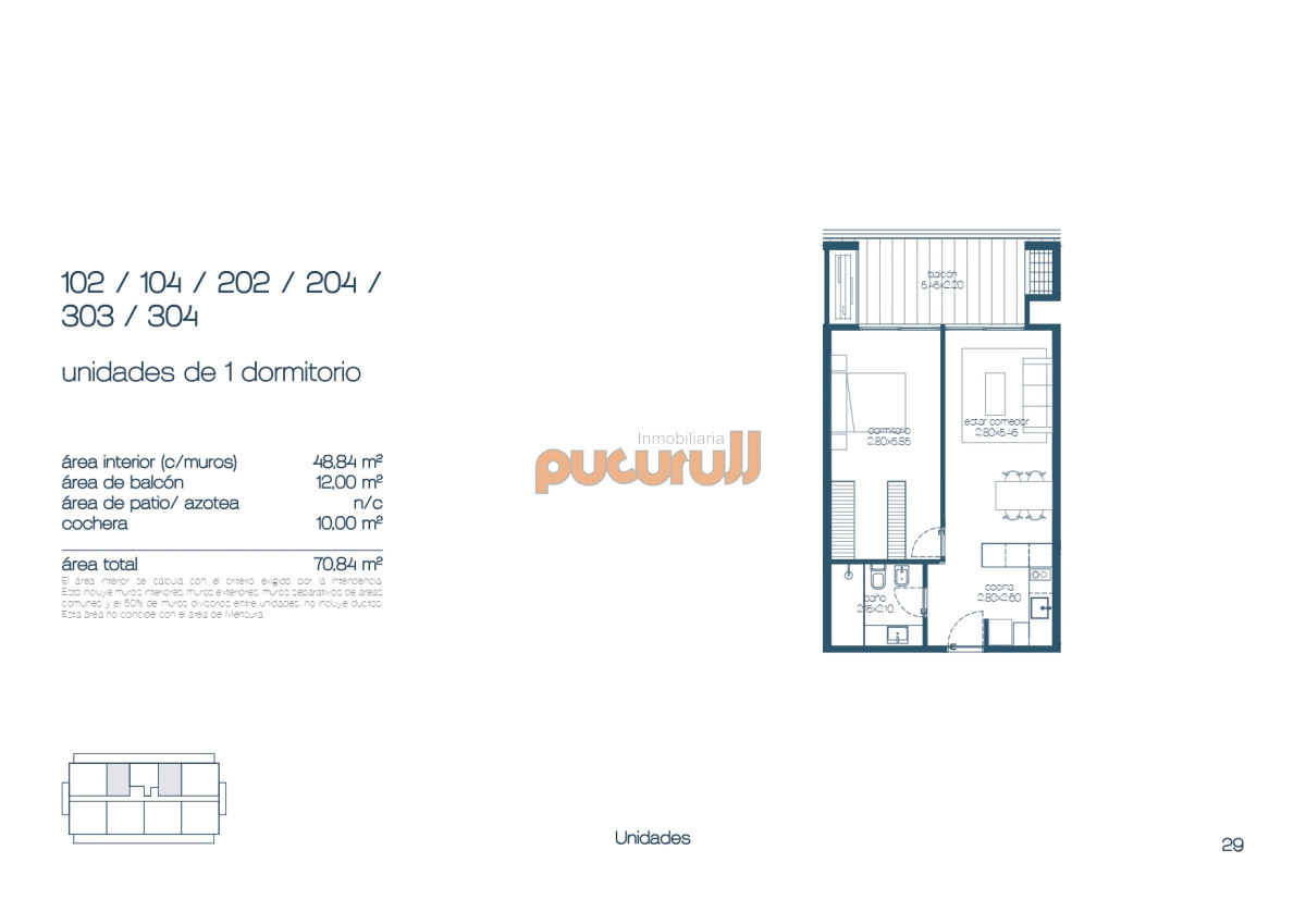 Apartamento ID.2039 - Apartamento en Punta Ballena, Las Grutas
