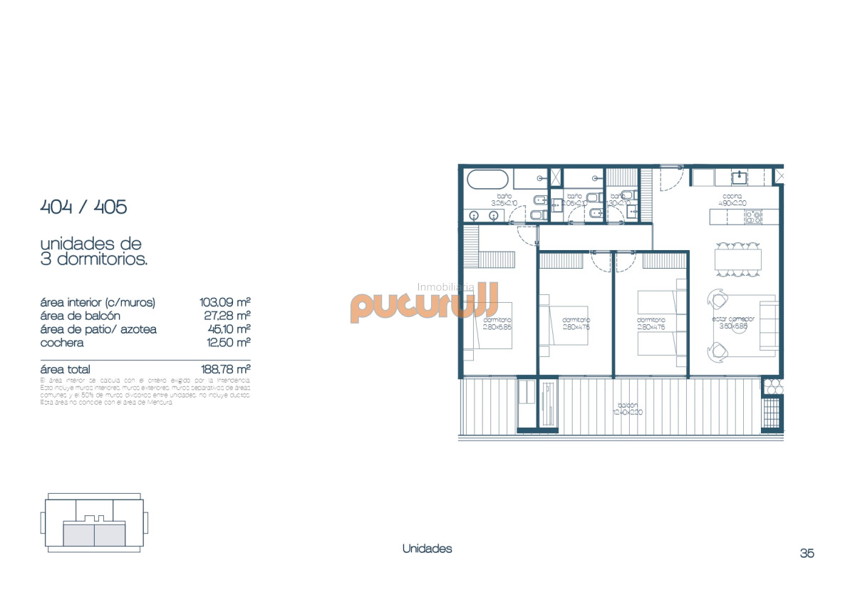 Apartamento ID.2045 - Apartamento en Punta Ballena, Las Grutas