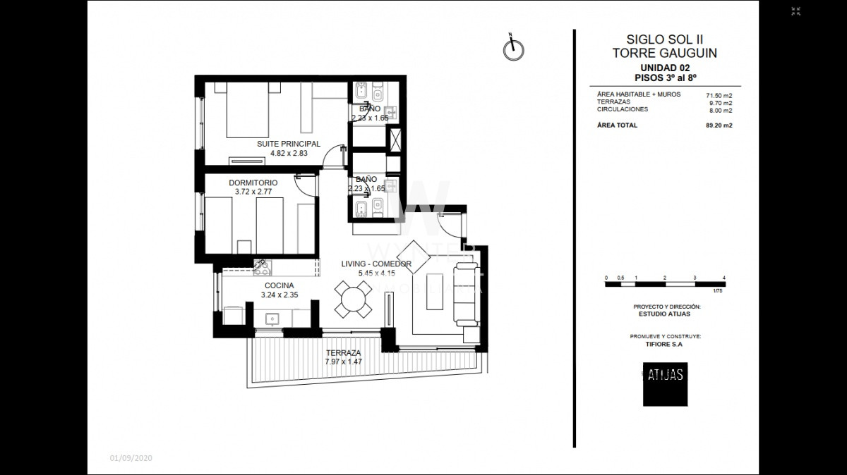 Apartamento ID.988 - Siglo Sol II - Torre Gauguin