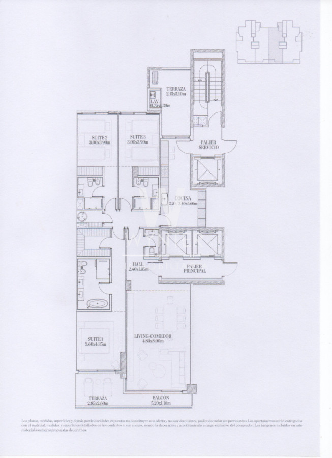 Apartamento ID.5398 - Le Parc IV a estrenar - Piso alto
