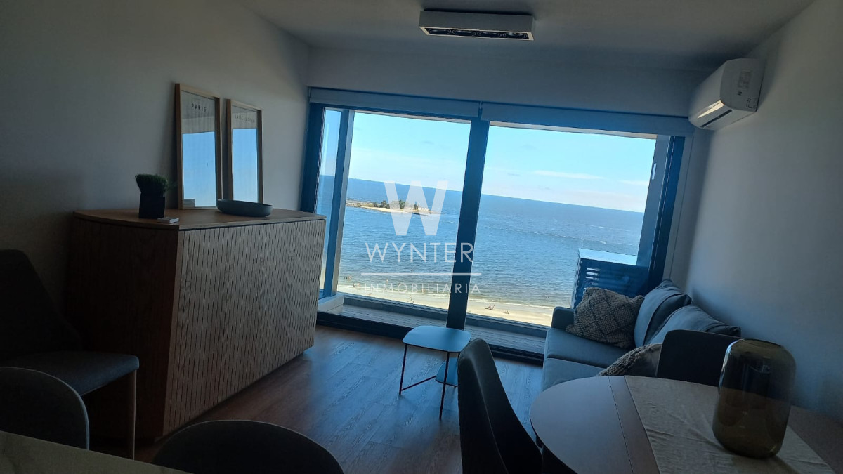Apartamento ID.4673 - Apartamento , 1 dormitorio, Rambla de Malvin. Con Muebles 