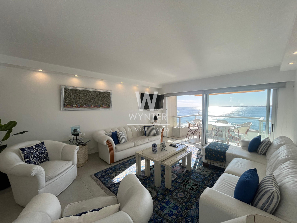 Apartamento ID.5333 - Apartamento en alquiler temporal en primera fila, playa mansa!!!
