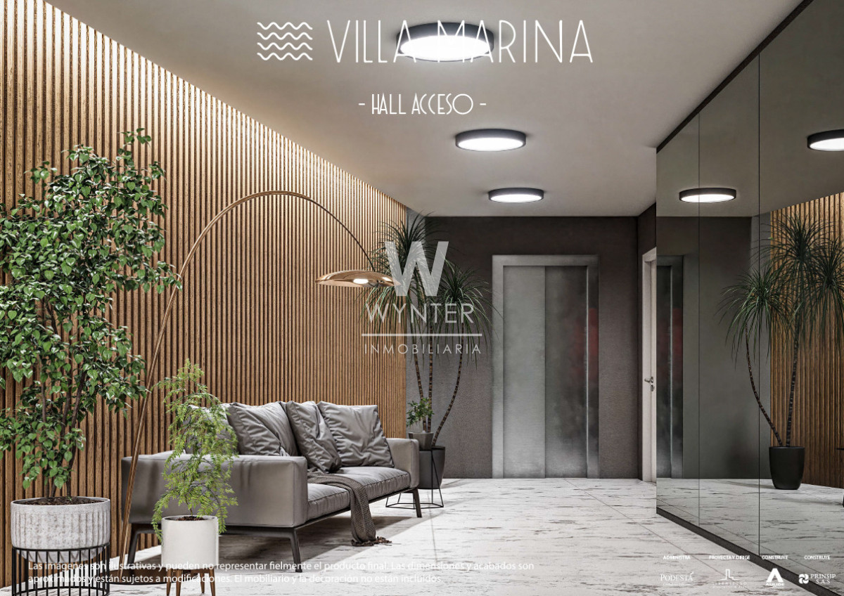 Apartamento ID.6313 - Edificio Villa Marina. 1 dormitorio. Pocitos