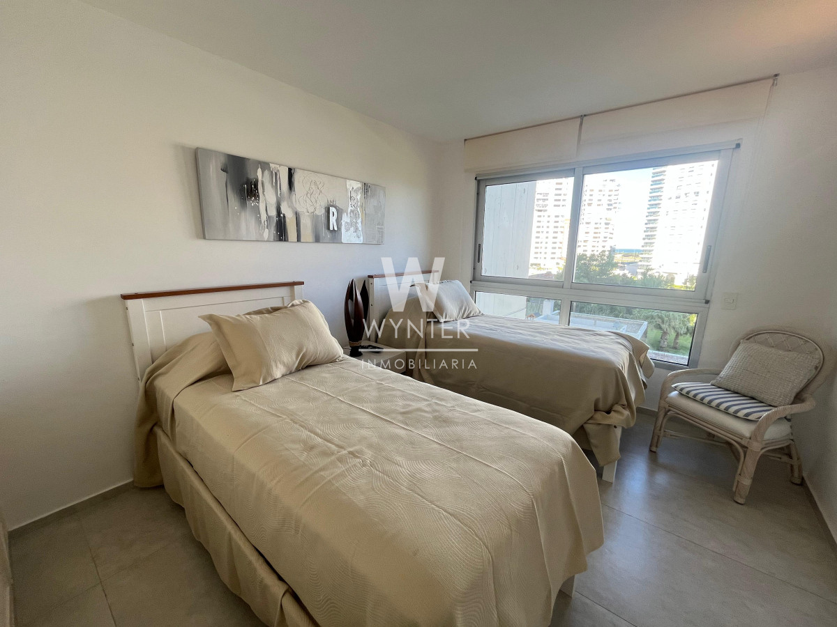 Apartamento ID.5333 - Apartamento en alquiler temporal en primera fila, playa mansa!!!