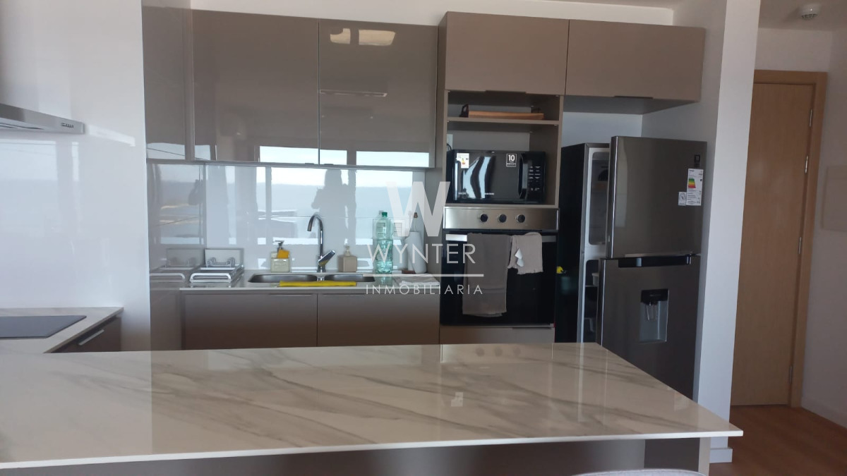 Apartamento ID.4673 - Apartamento , 1 dormitorio, Rambla de Malvin. Con Muebles 