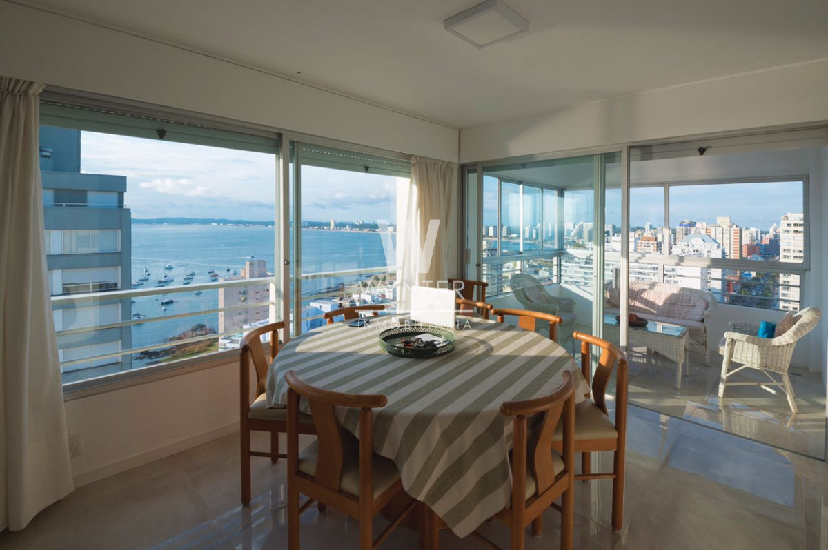 Apartamento ID.954 - Piso alto con espectacular vista al mar - 3 dorm y dep.