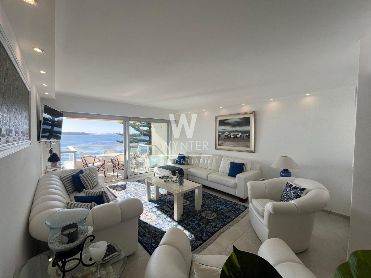 Apartamento ID.5333 - Apartamento en alquiler temporal en primera fila, playa mansa!!!