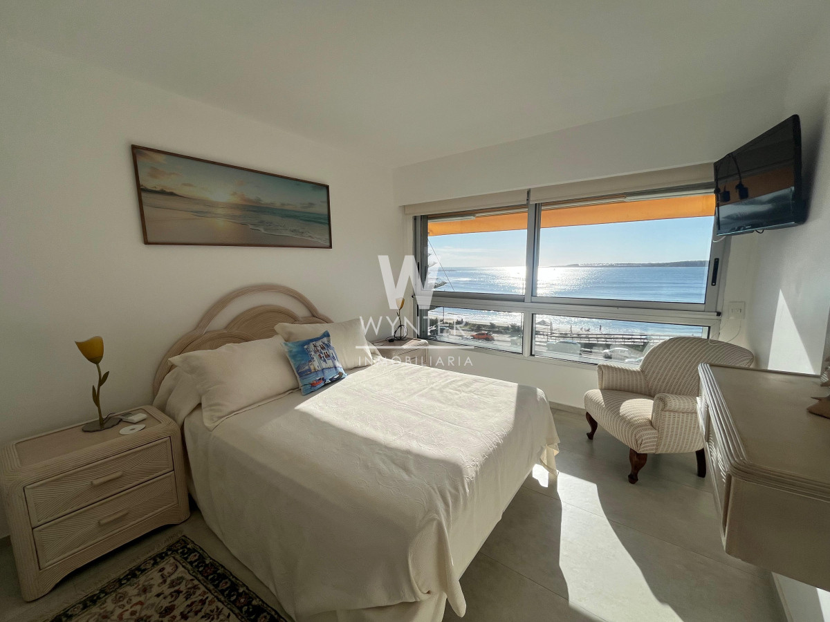 Apartamento ID.5333 - Apartamento en alquiler temporal en primera fila, playa mansa!!!