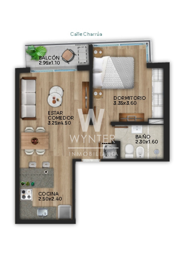 Apartamento ID.4661 - Rùa Cardòn - 1 dormitorio